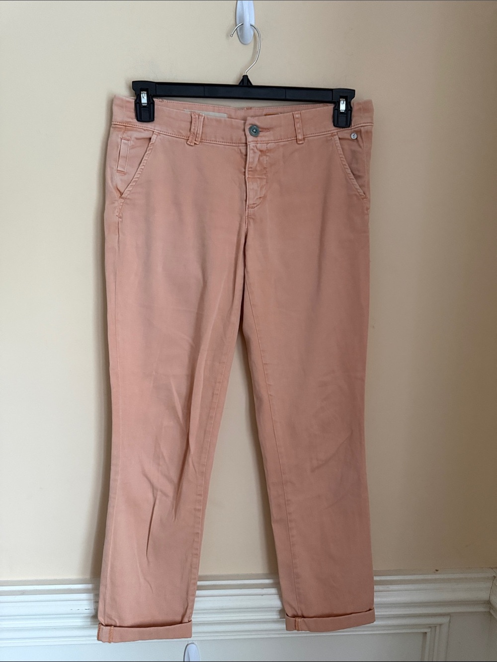 Anthropologie Pilcro‎ and the Letterpress Pink Chinos Size 27